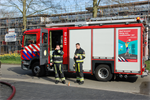 Melding 14.17 Prio 1 Woningbrand Meterkast Tsjerk Hiddesstraat Kollum